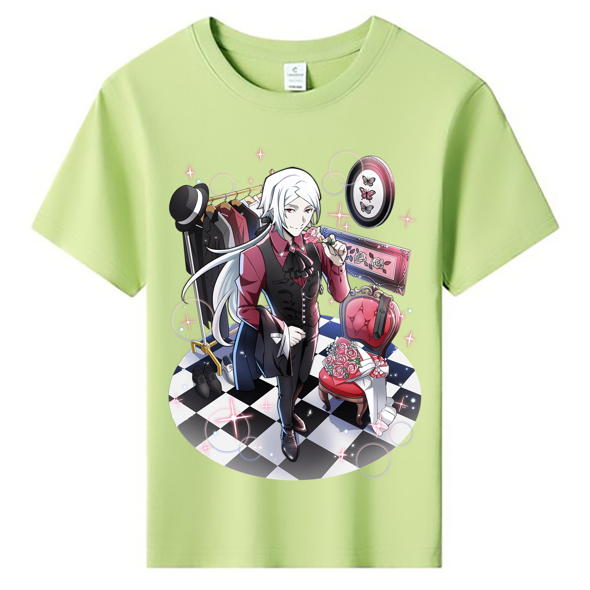 （画像用） 文豪ストレイドッグス Bungo Stray Dogs 綿100％キッズTシャツ（フロントプリント）